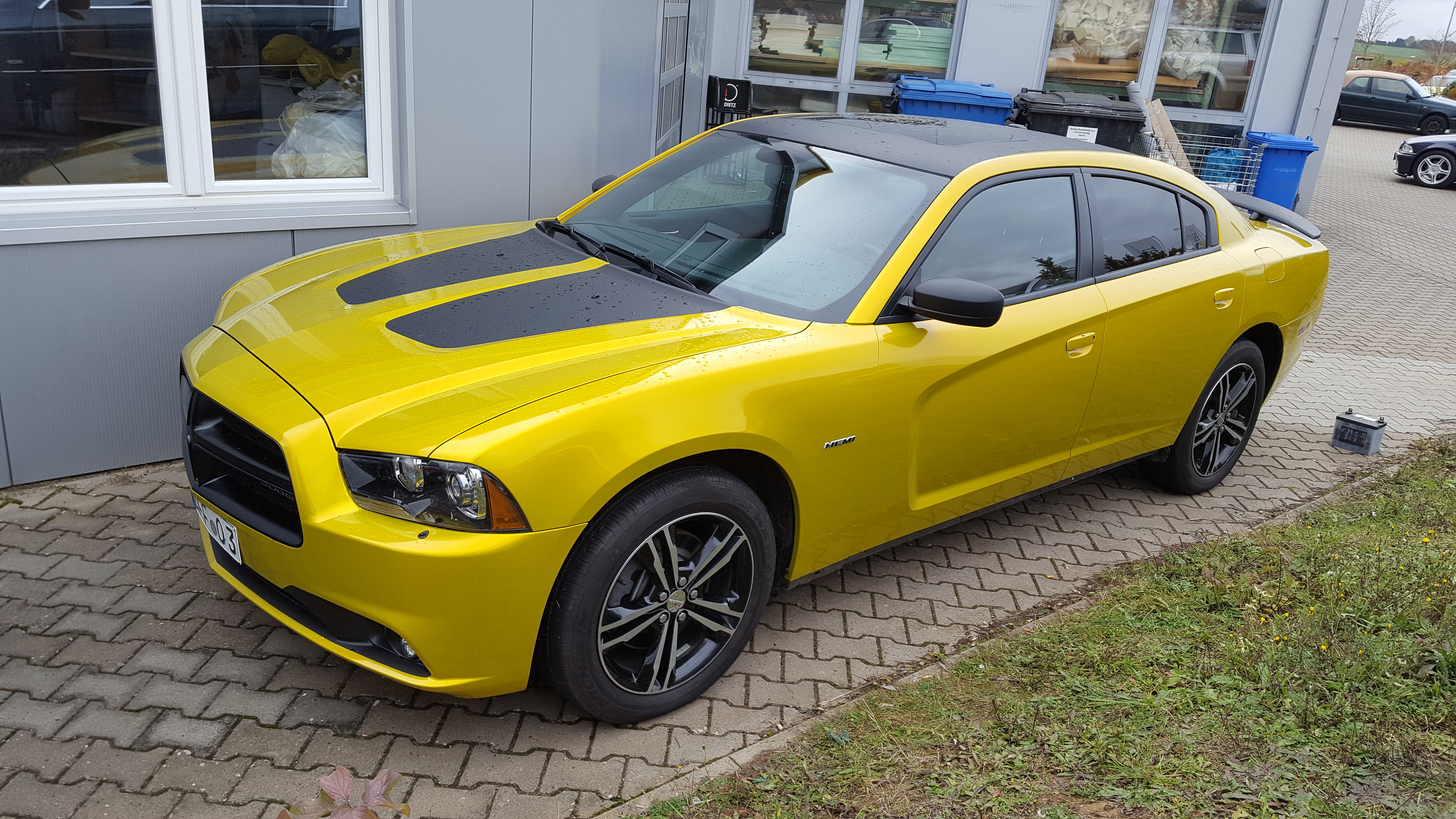 folierung würzburg Dodge Charger Komplettfolierung