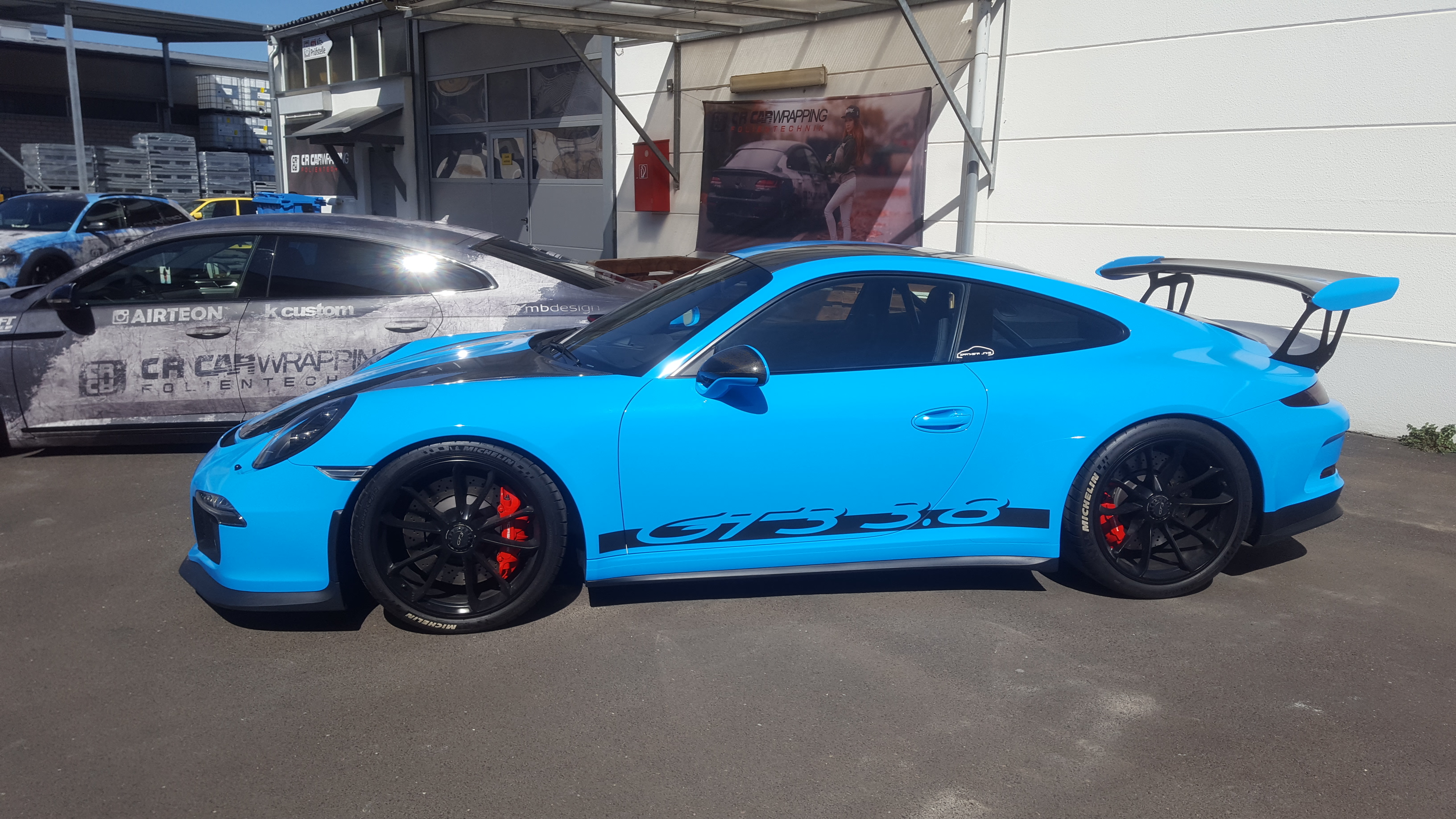 Porsche GT3 Komplettfolierung
