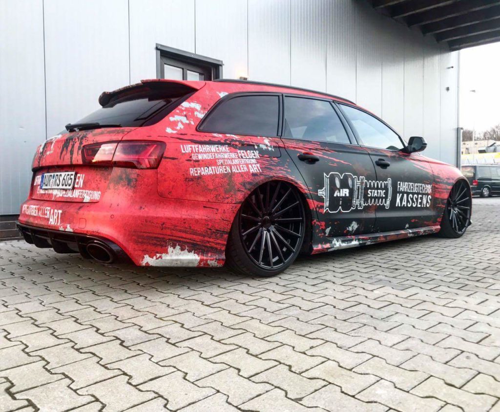 Audi RS6 Digitaldruck Komplettfolierung - Folientechnik Würzburg -  Autofolierung ✓ Digitaldruck ✓ Lackschutz ✓ Scheibentönung ✓ Beschriftung ✓  CR - CarWrapping