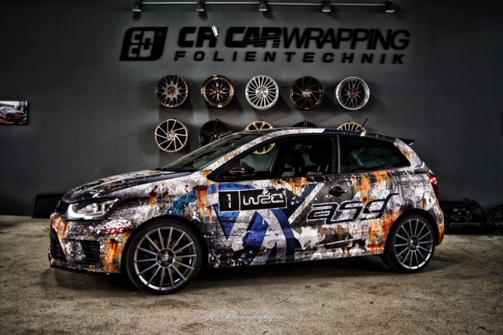 VW Polo WRC Design Folierung by