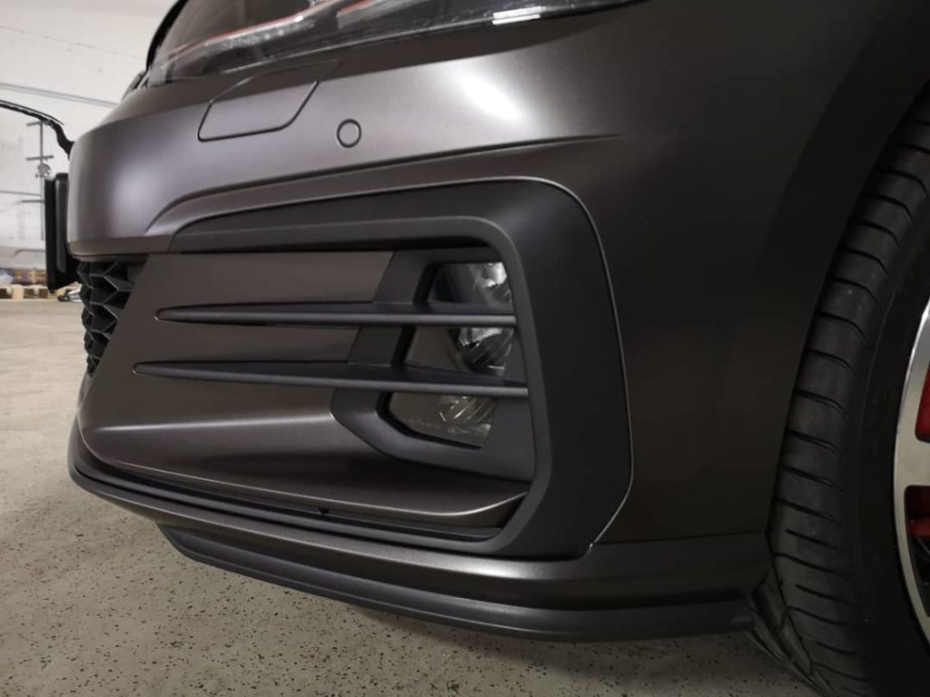 Satin Perl Nero Autofolierung würzburg Golf GTI