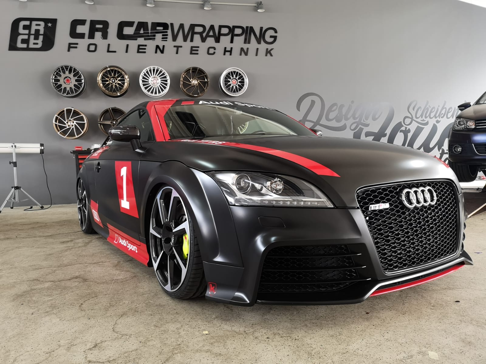 Audi Sport TT RS Designfolierung