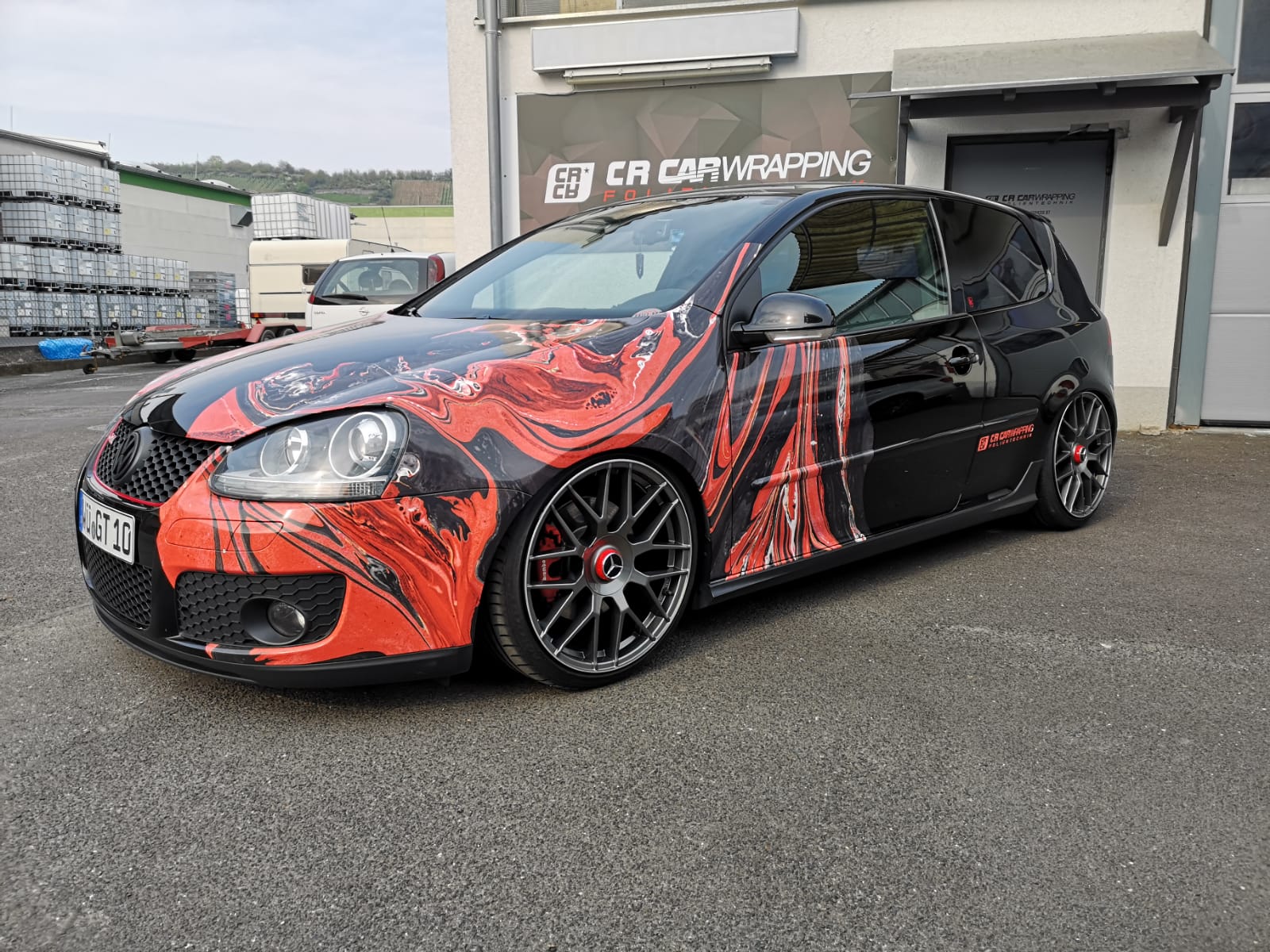 VW Golf GTI Digitaldruck