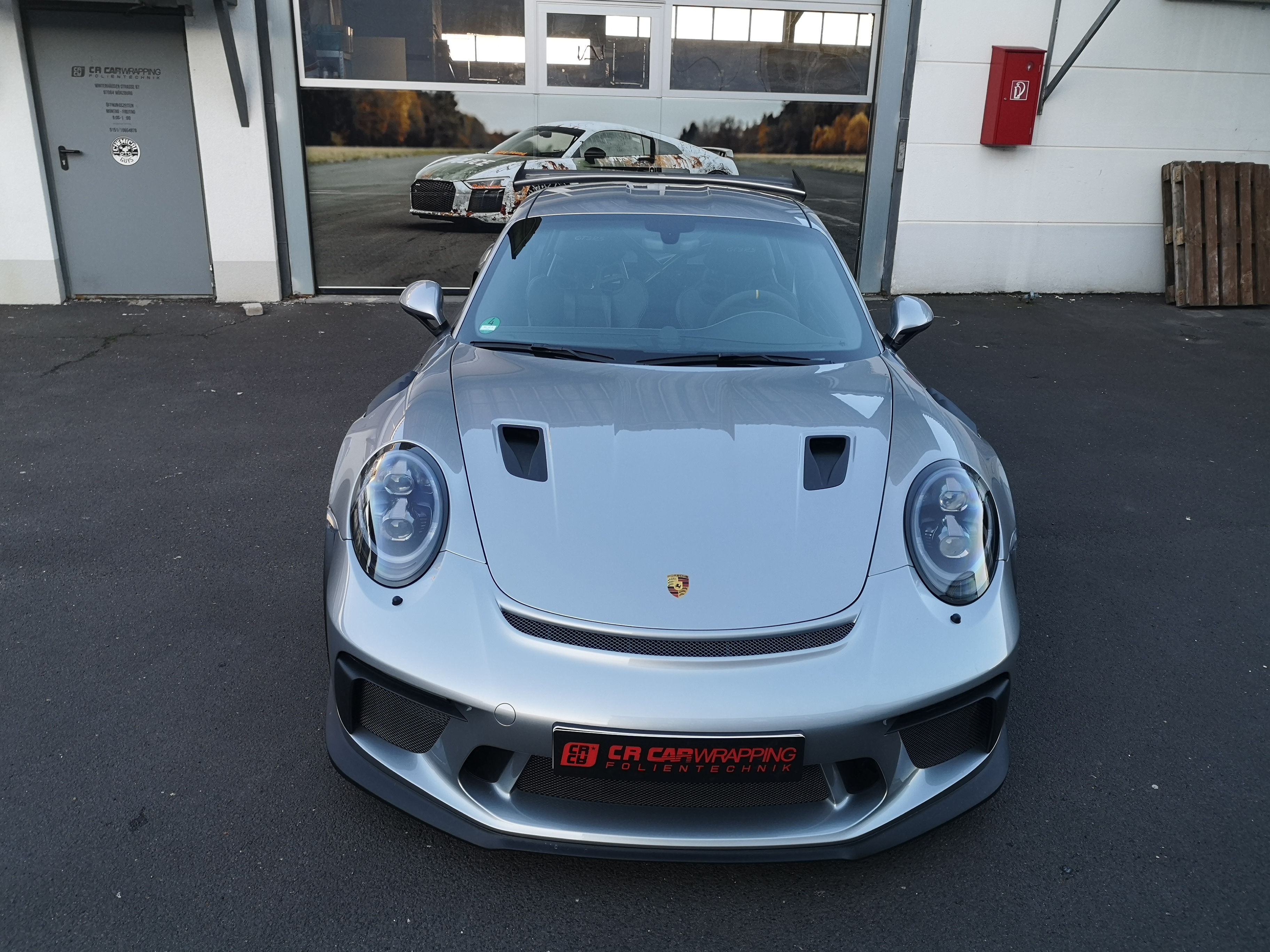 Porsche GT3 RS XPEL Lackschutz Komplettfolierung
