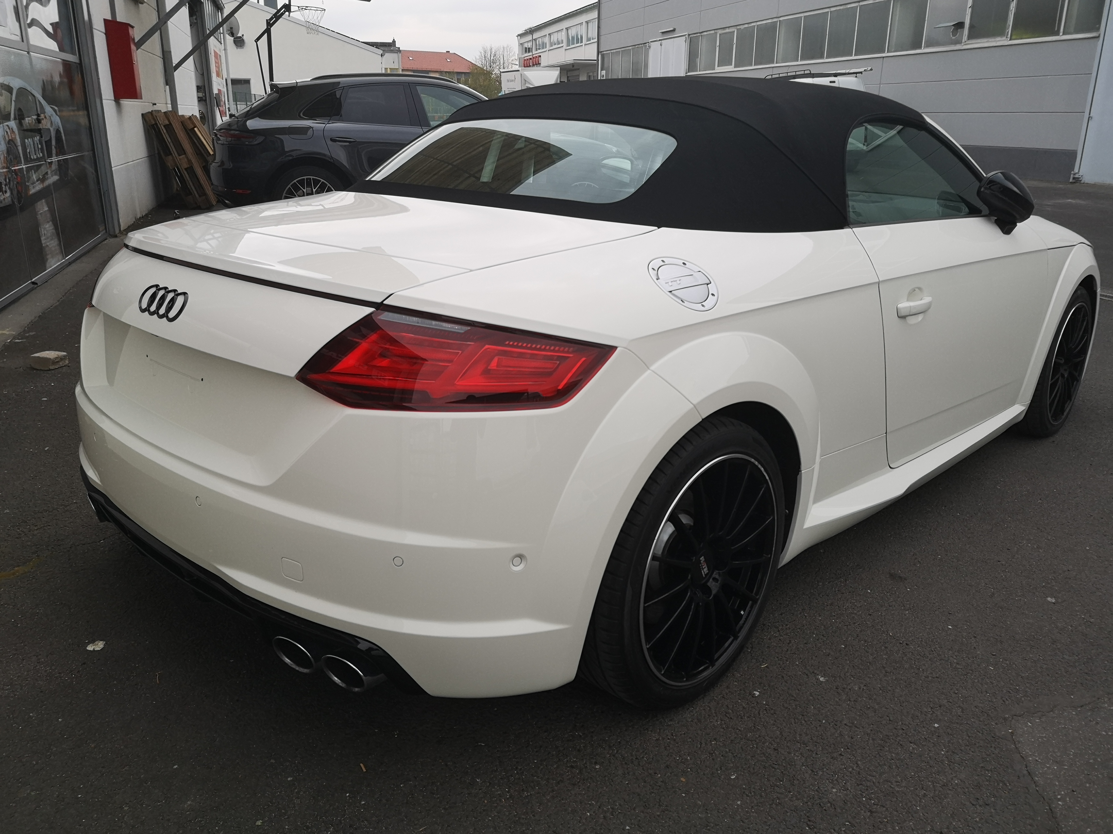 Audi TT Cabrio XPEL Lackschutz