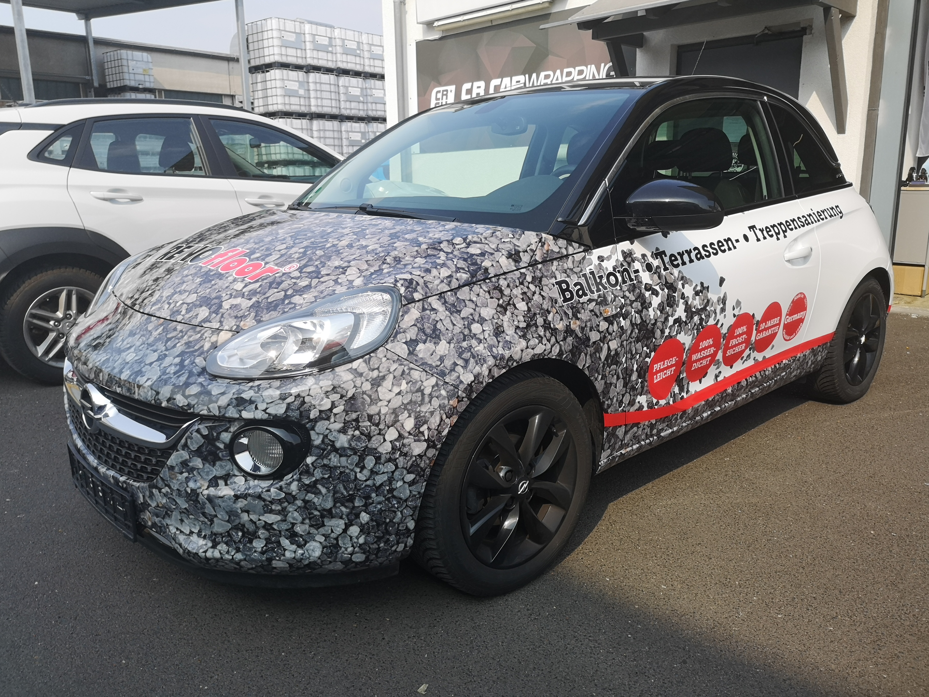 opel Adam Digitaldruck Werbefolierung