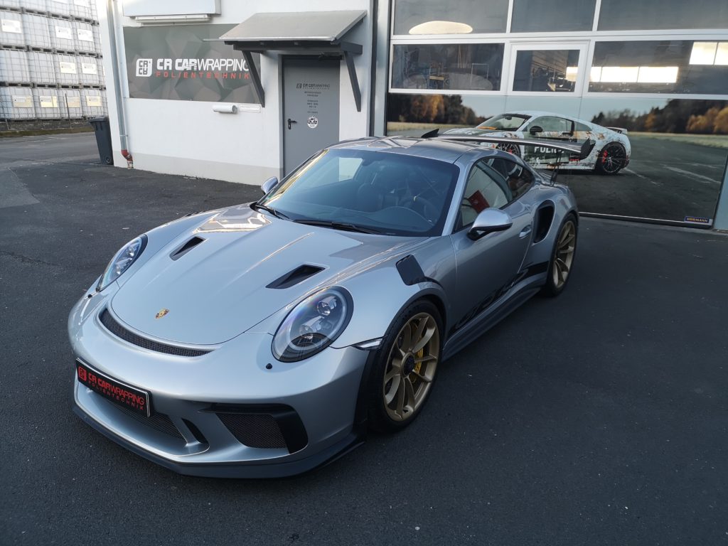 Porsche GT3 RS XPEL Lackschutz Komplettfolierung