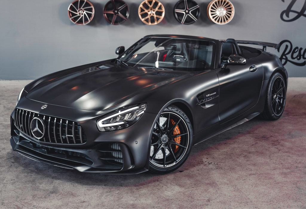 AMG GTR Roadster XPEL Stealth Lackschutz Komplettfolierung