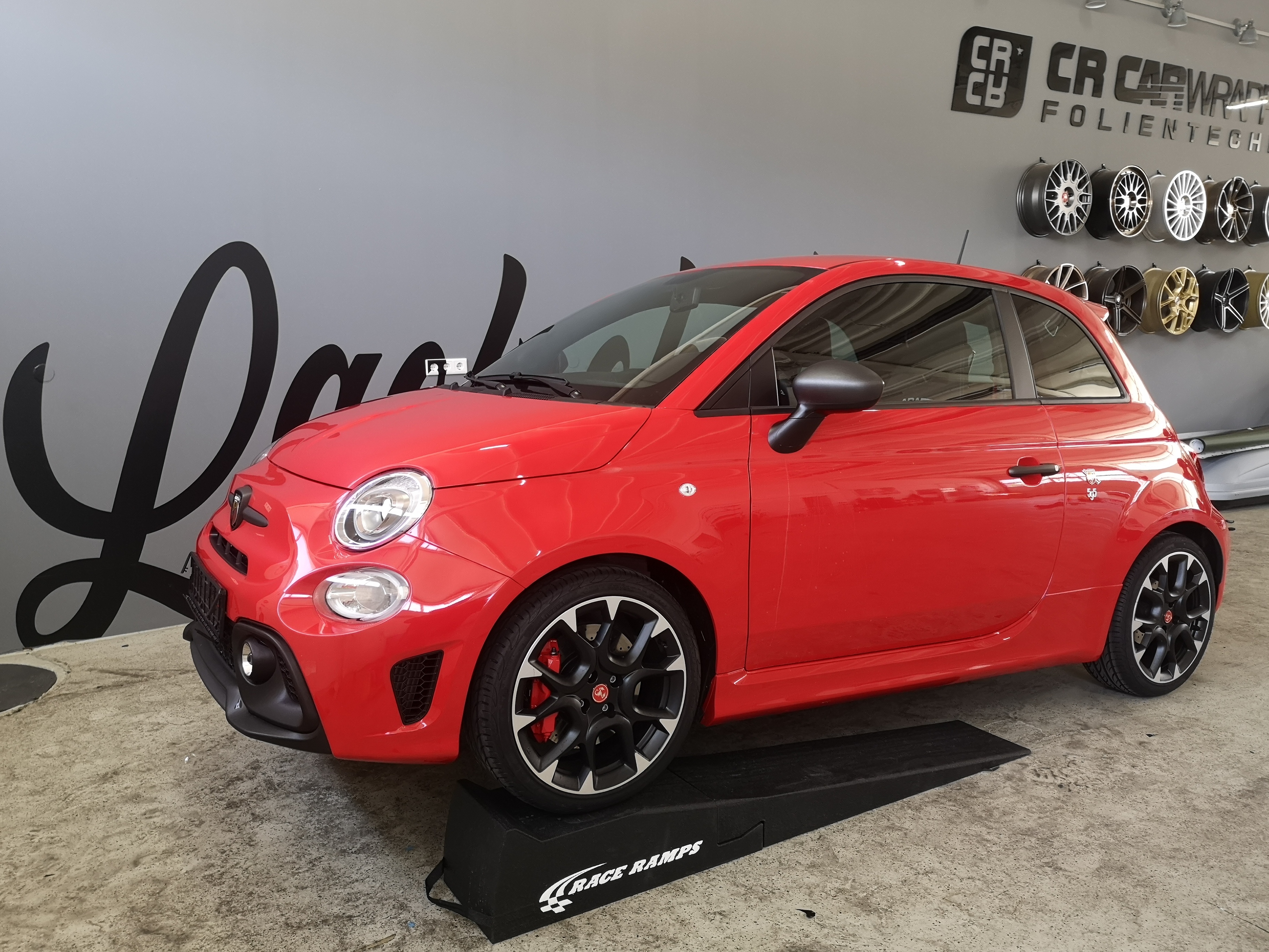 Fiat 500 Abarth XPEL Lackschutzfolierung