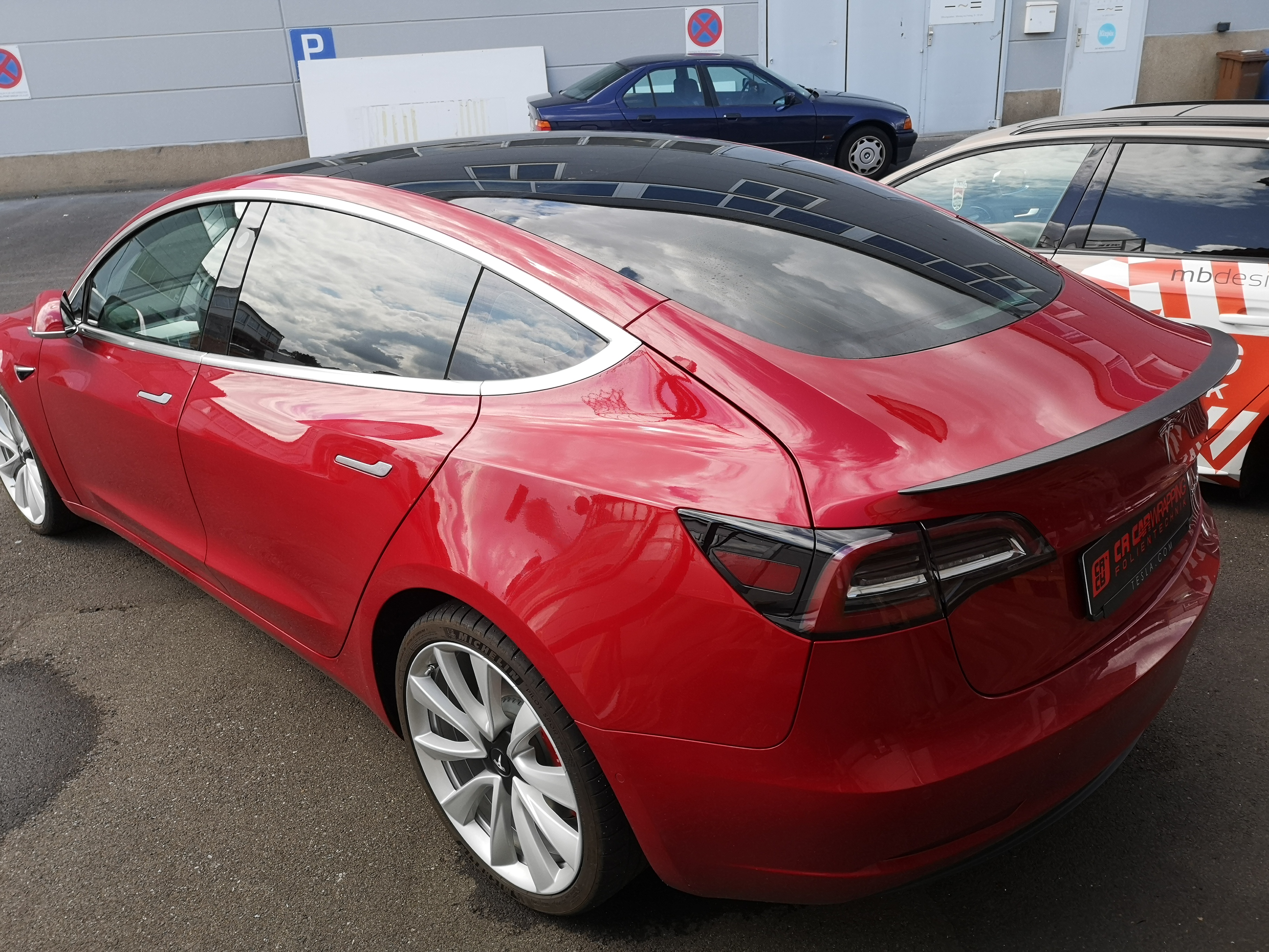 Tesla Model 3 Scheibentönung