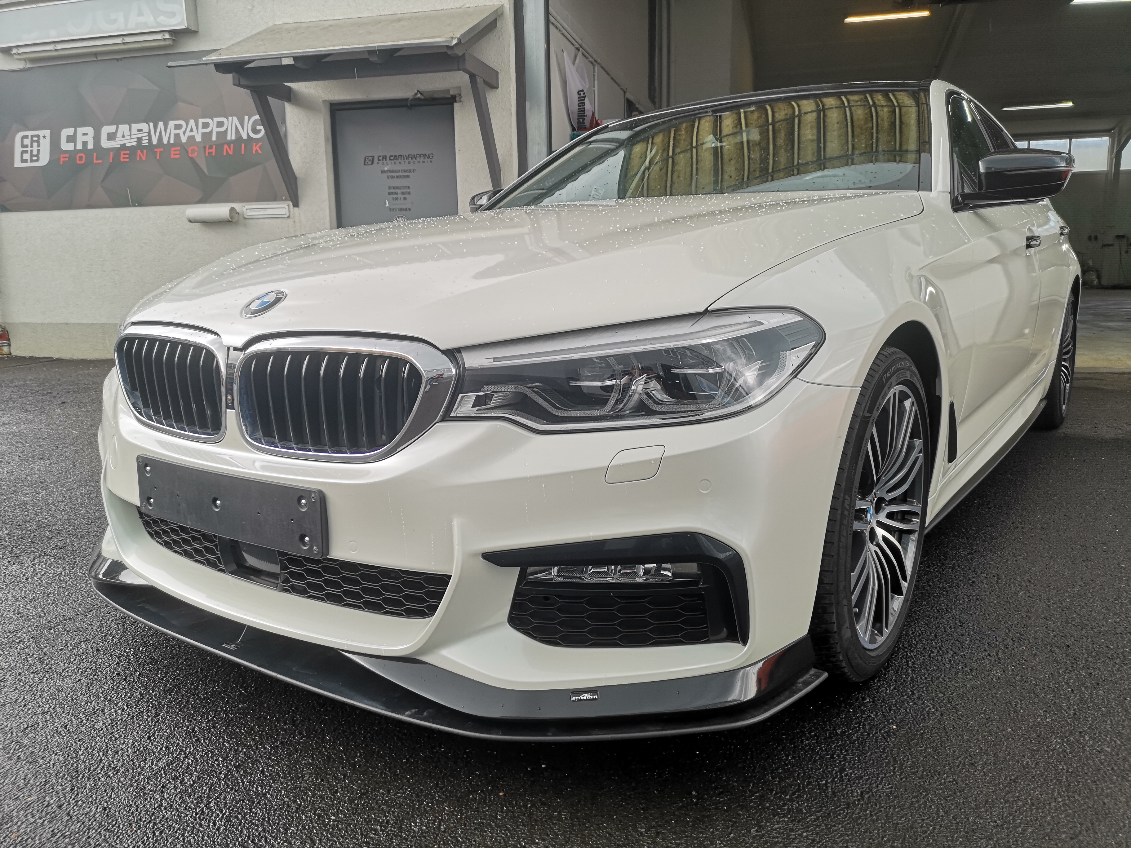 BMW 5er Perl White