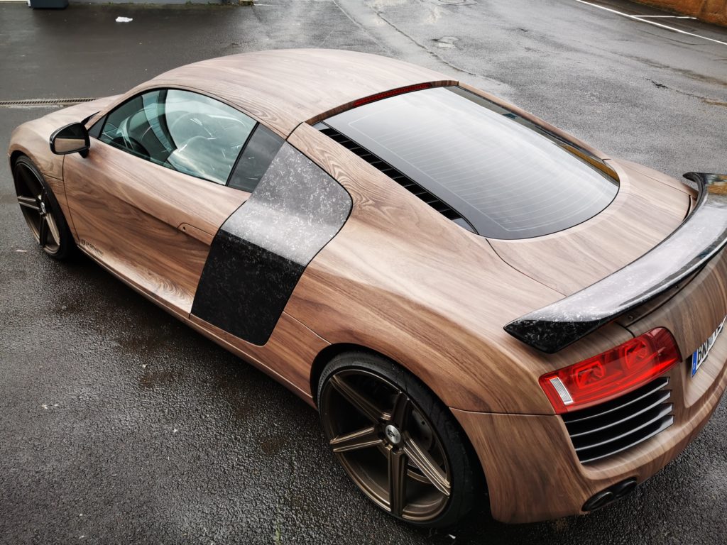 Audi R8 Woody Digitaldruck