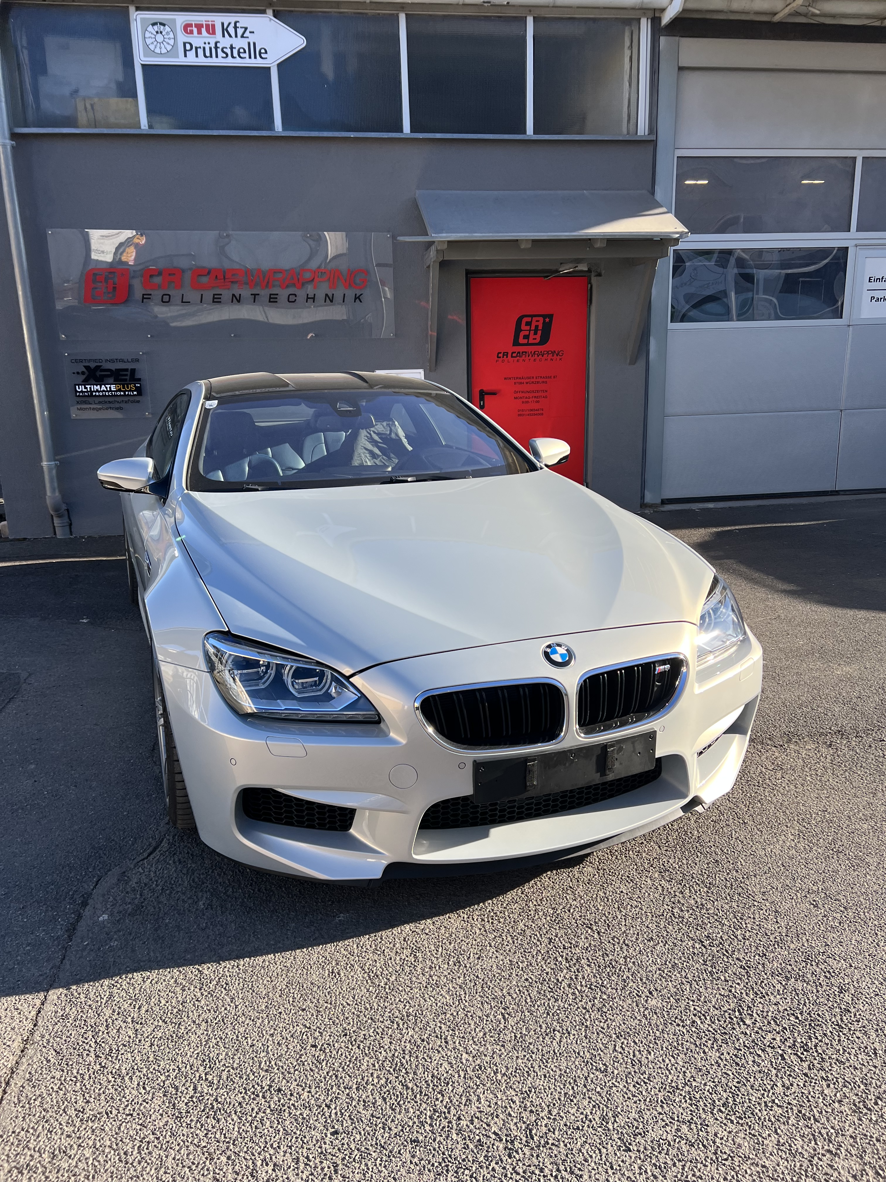 BMW M6 XPEL Lackschutz Komplettfolierung