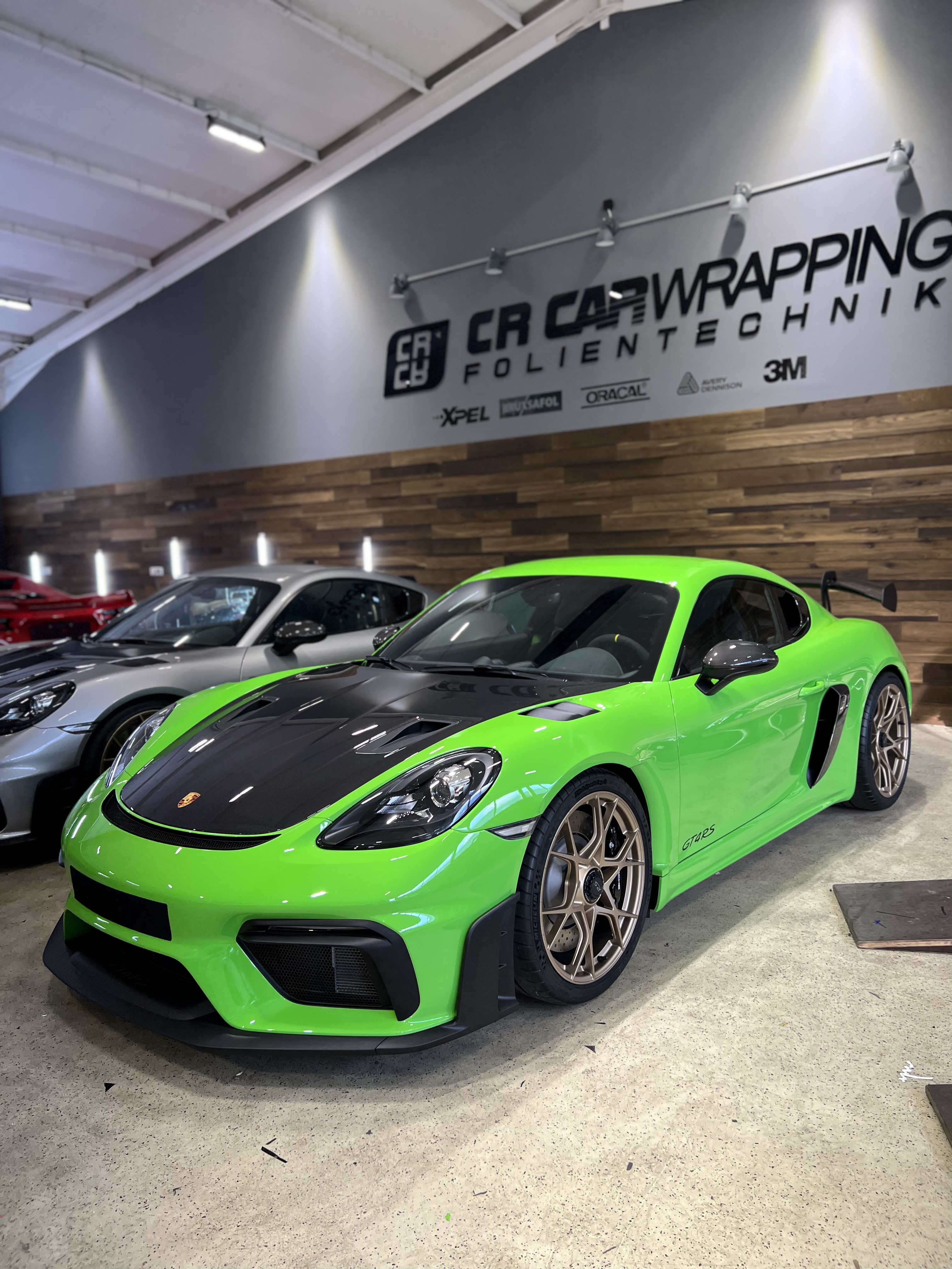 Porsche Cayman GT4 RS XPEL Lackschuzt Komplettfolierung inkl Keramikversiegelung