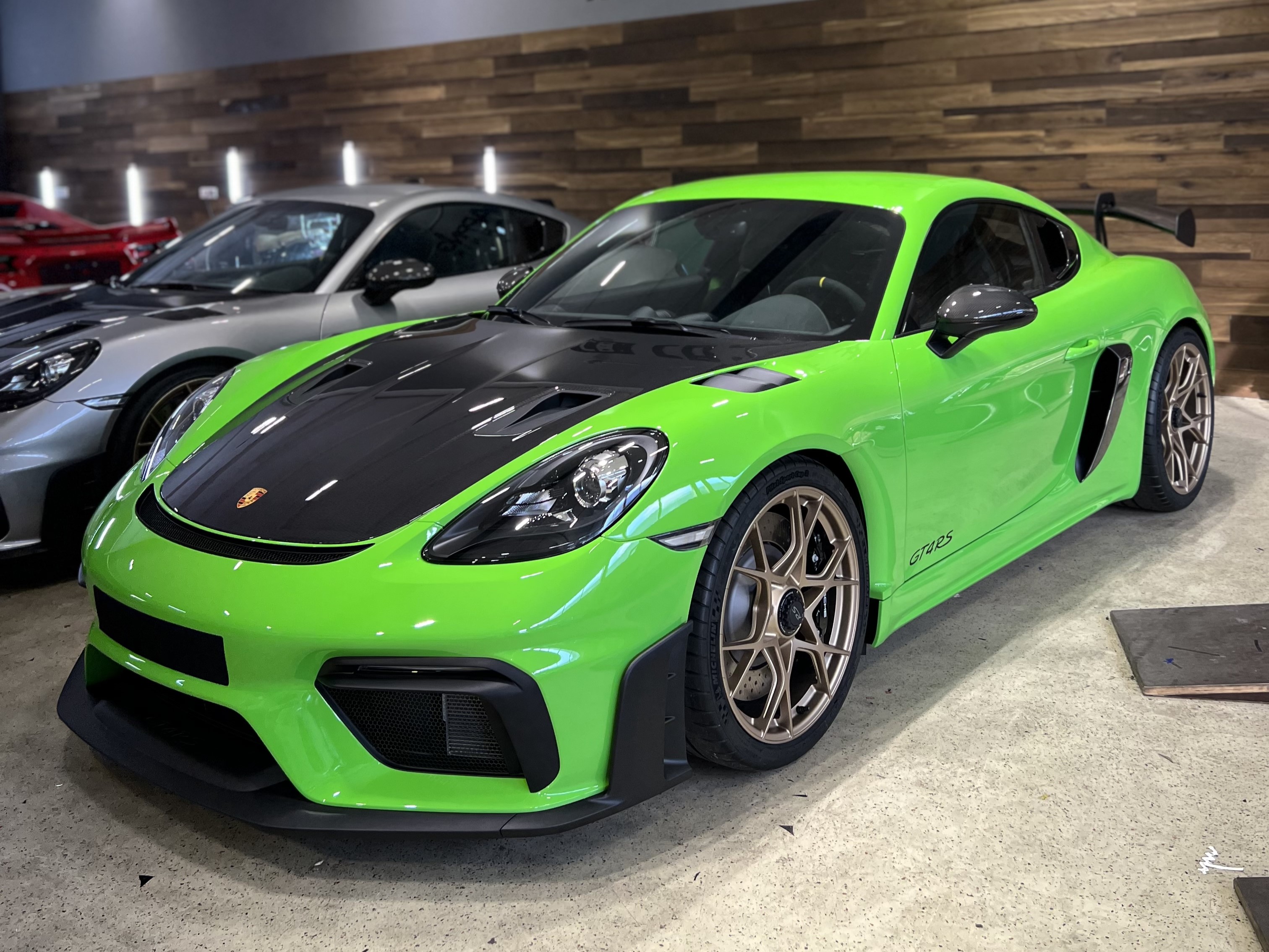 Porsche Cayman GT4 RS XPEL Lackschuzt Komplettfolierung inkl Keramikversiegelung0261