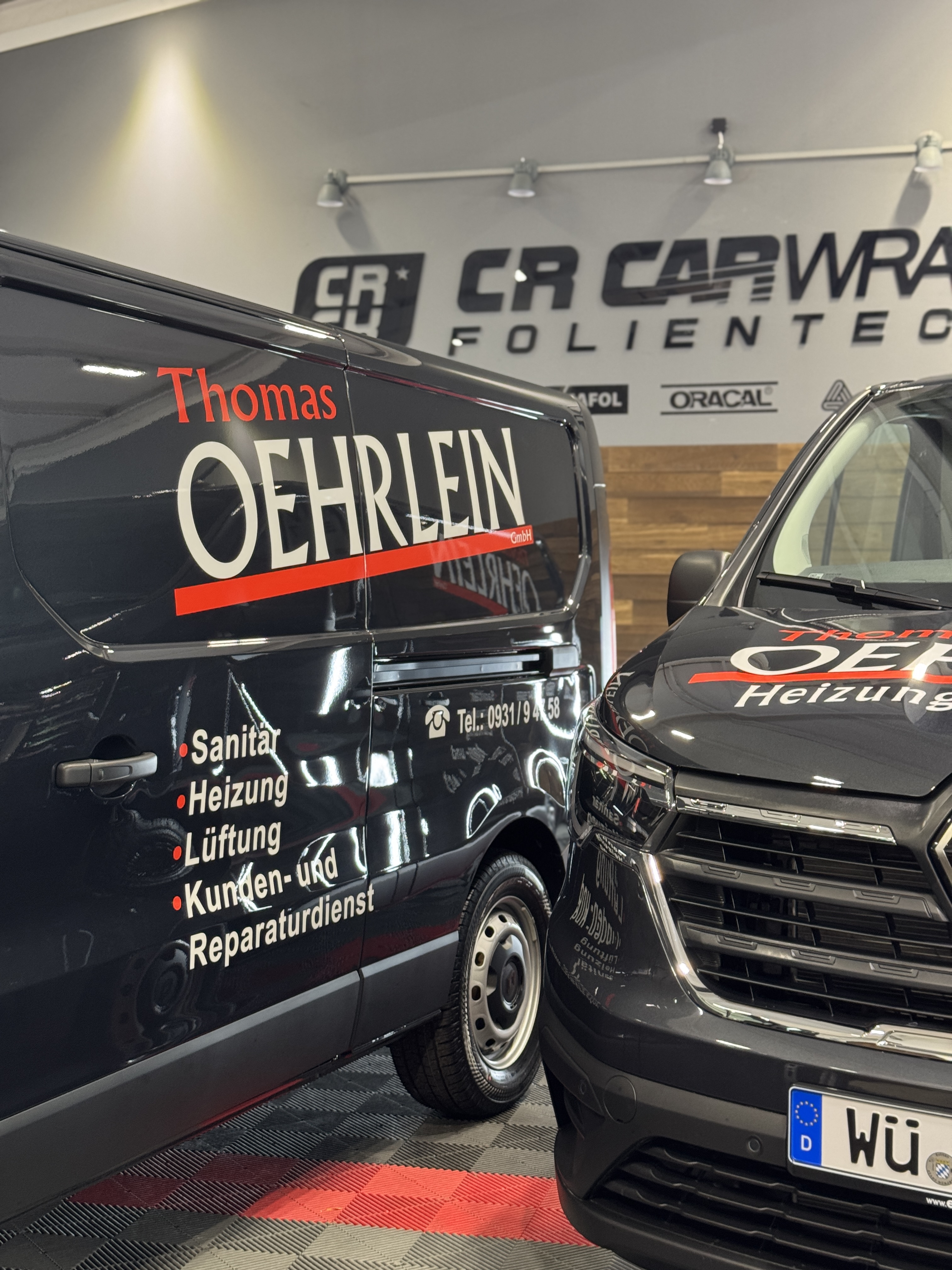 Renault Trafic Oehrlein Werbebeschriftung